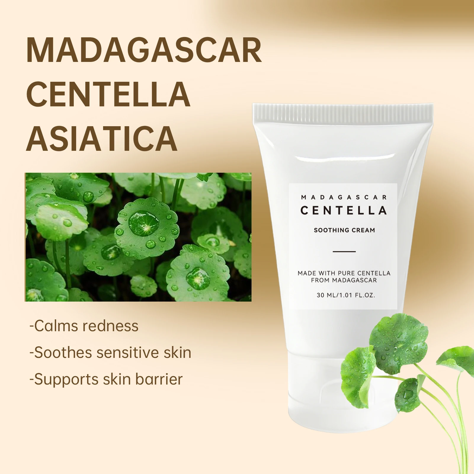 Centella Asiatica Toner - Centella Asiatica Soothing Gel 30ml -