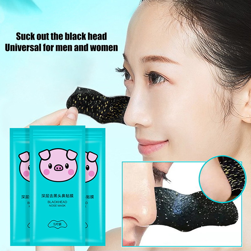 Charcoal Pore Strip - 5/15/25/50Pcs Bamboo Charcoal Blackhead Removal Nose