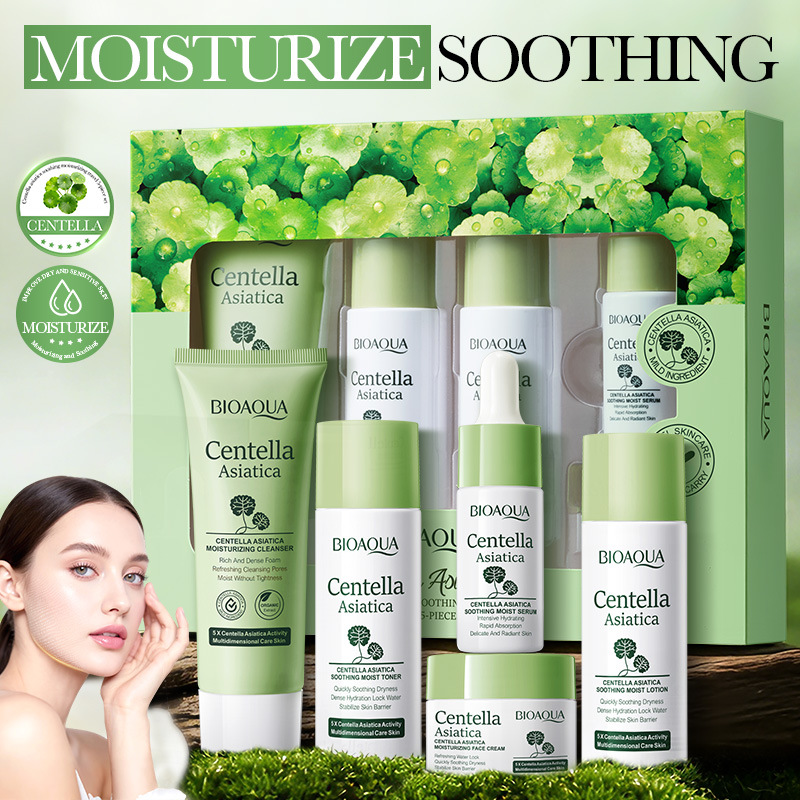 Centella Asiatica Toner - 5pcs/set BIOAQUA Centella Asiatica Skin Care