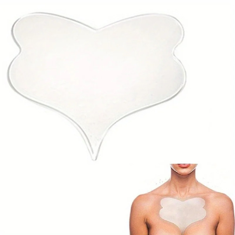 Skincare Viral Tiktok - 1pc Silicone Chest Wrinkle Patches for