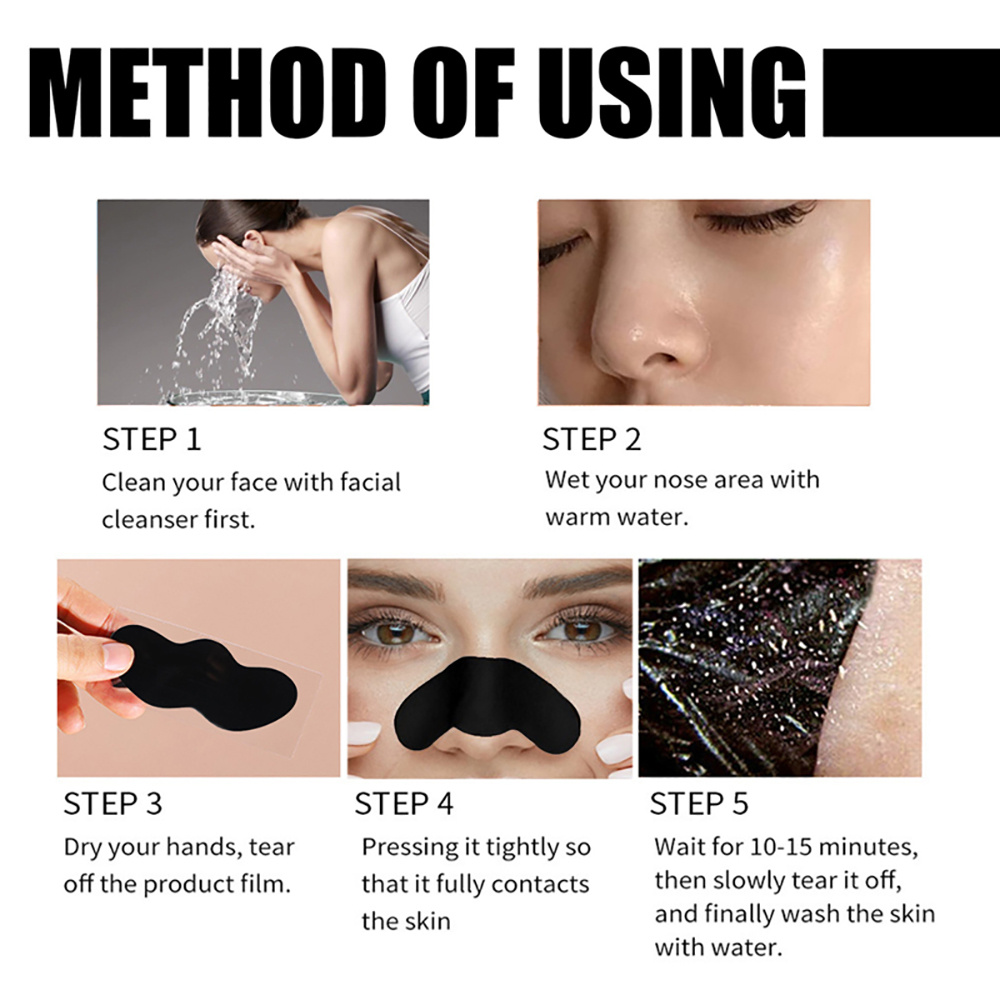 10/20/50/100PCS Nose Blackhead - огляд і ціна Charcoal Pore Strip