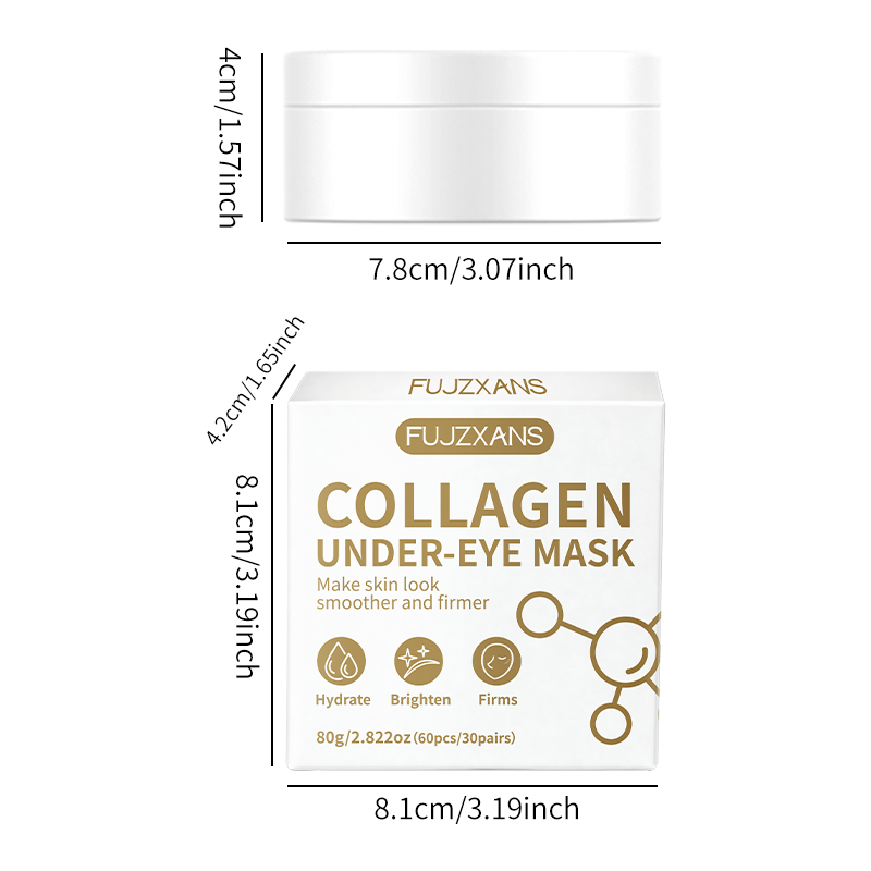 Bio-Collagen Eye Mask 60 Patch - огляд і ціна Collagen Sheet Mask