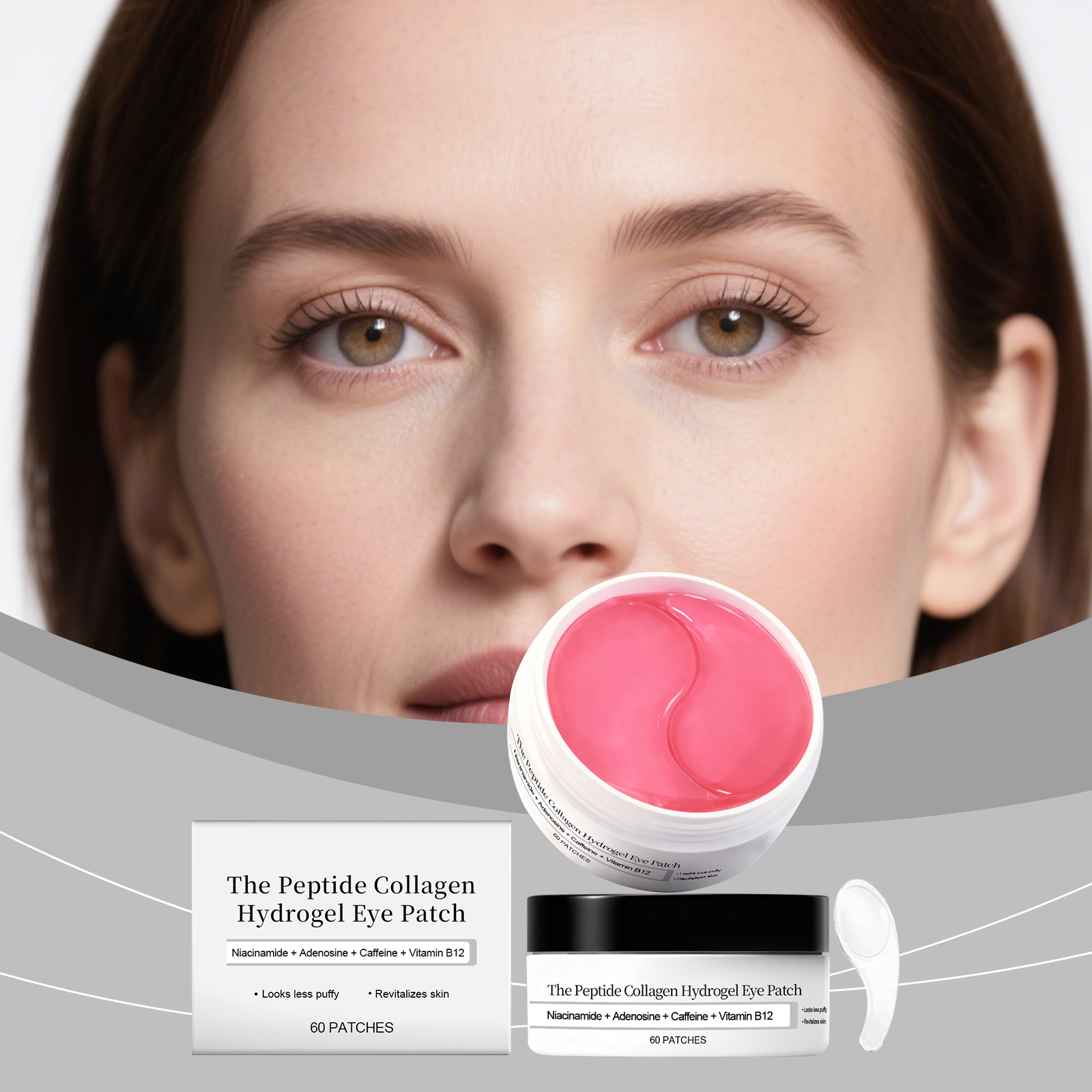 Peptide Collagen Hydrogel Eye  - огляд і ціна Collagen Sheet Mask