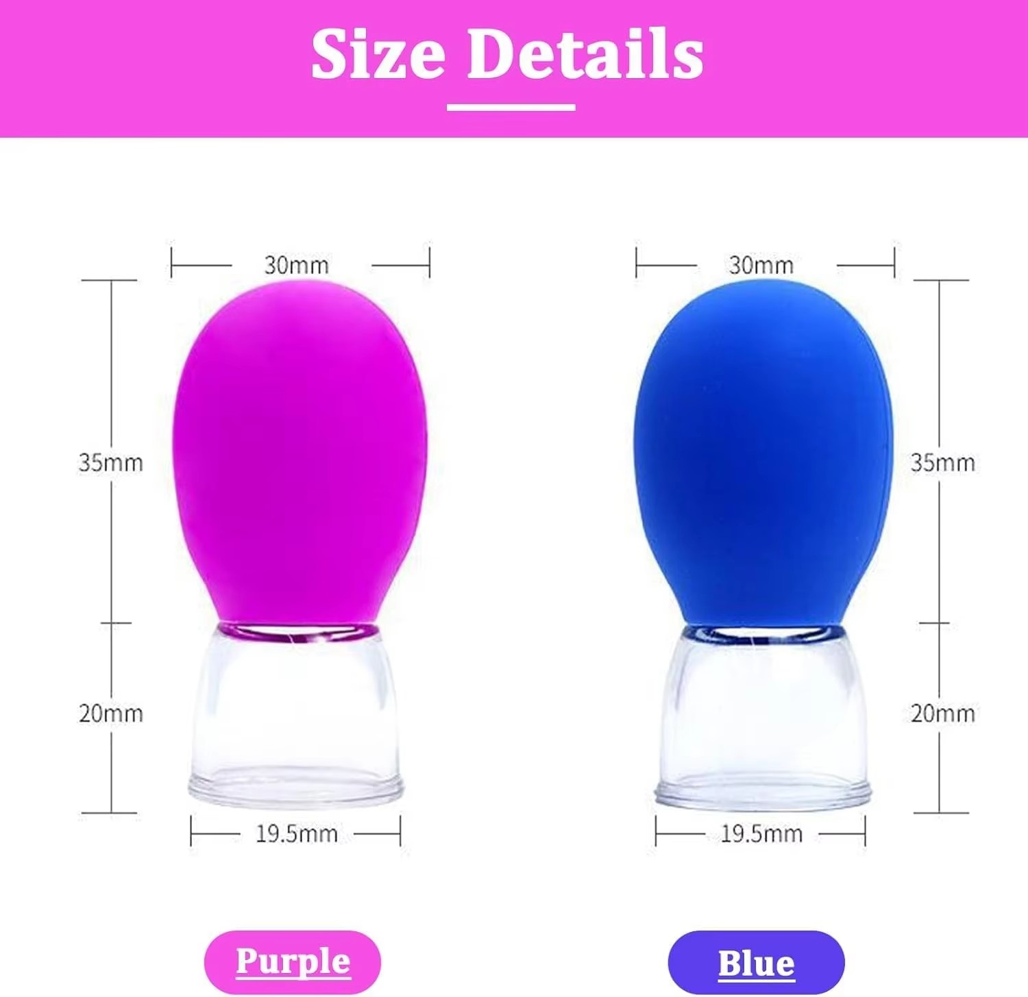Mini Silicone Facial Cupping V - огляд і ціна Skincare Ingredients Checker