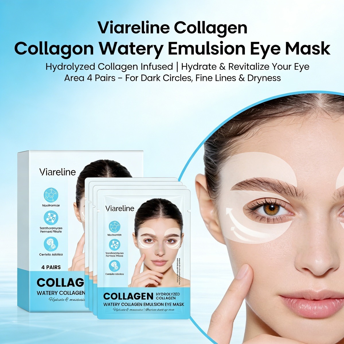 Collagen Eye Patches Reduce Fi - огляд і ціна Collagen Sheet Mask