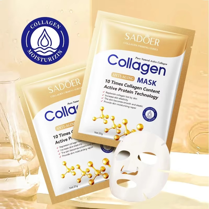 5/10/20/30pcs Korean Collagen  - огляд і ціна Collagen Sheet Mask
