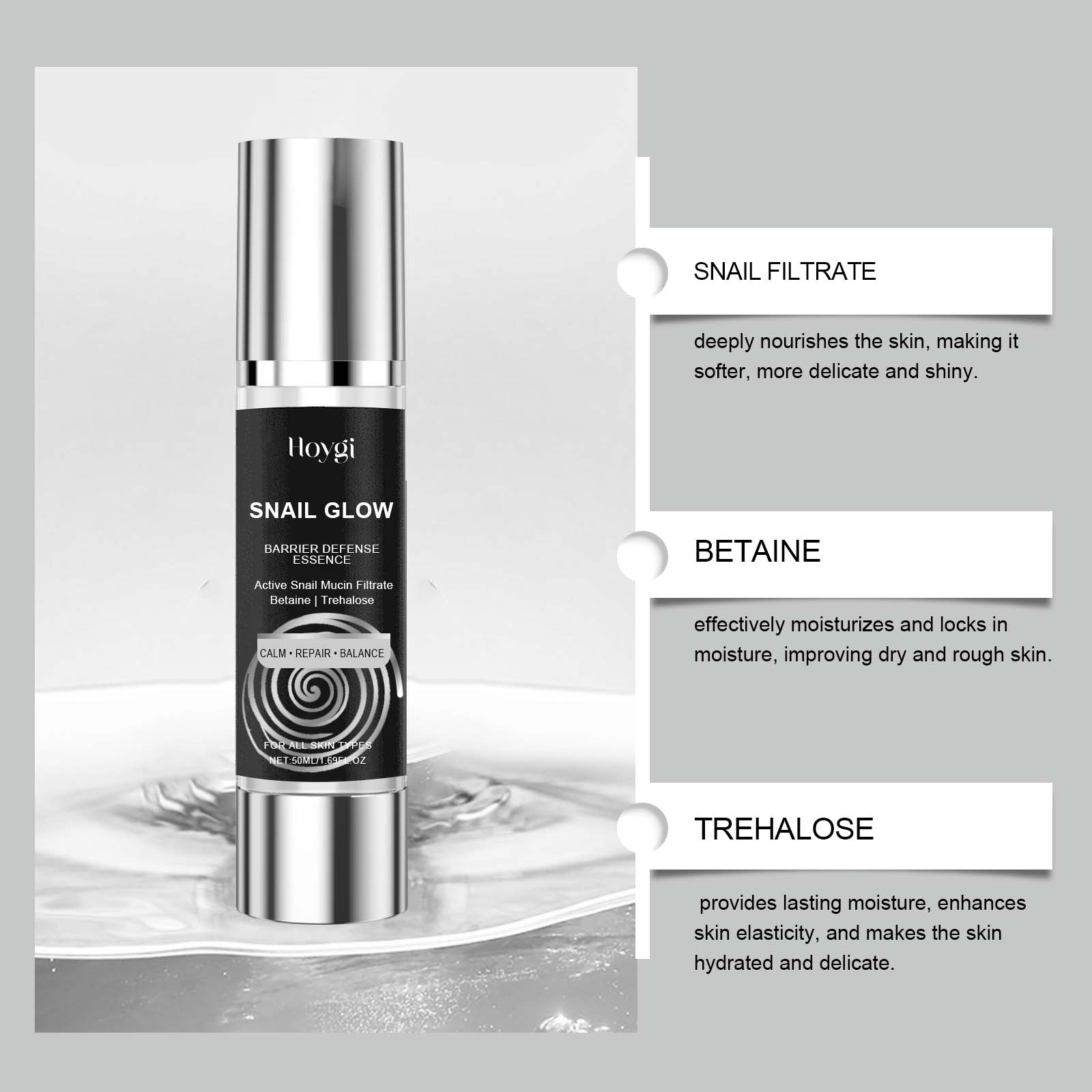 Snail Mucin Skincare Set Colla - огляд і ціна Snail Mucin Essence