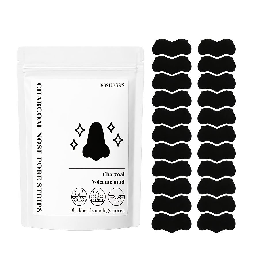 Tea Tree Charcoal Nose Strips  - огляд і ціна Charcoal Pore Strip