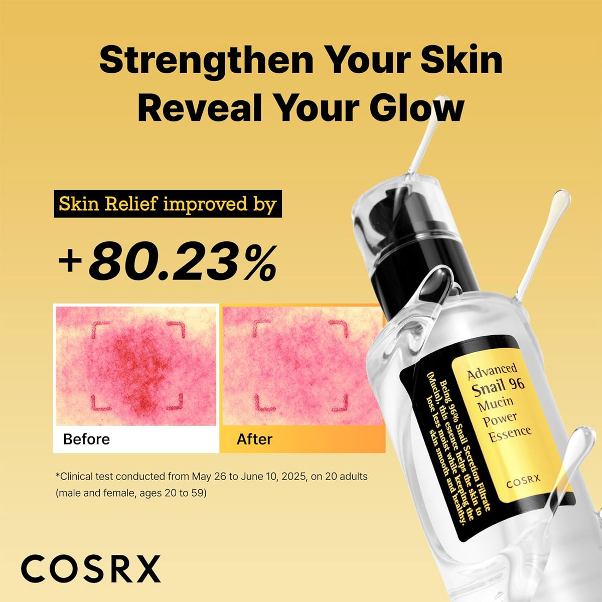 COSRX Snail Mucin 96 Power Rep - огляд і ціна Snail Mucin Essence
