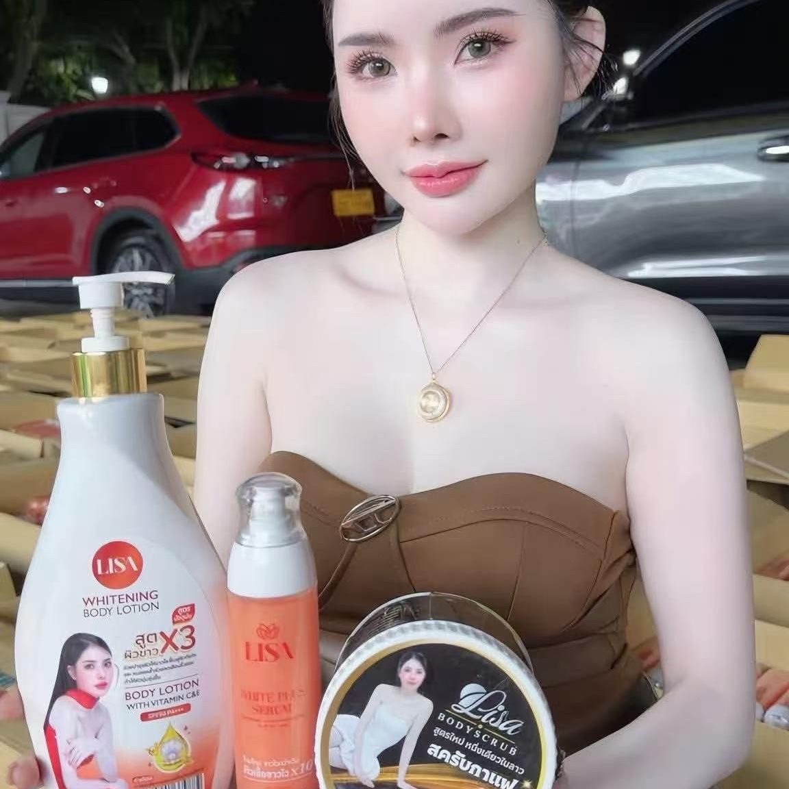 Thailand LISA White Plus Serum - огляд і ціна Snail Mucin Essence