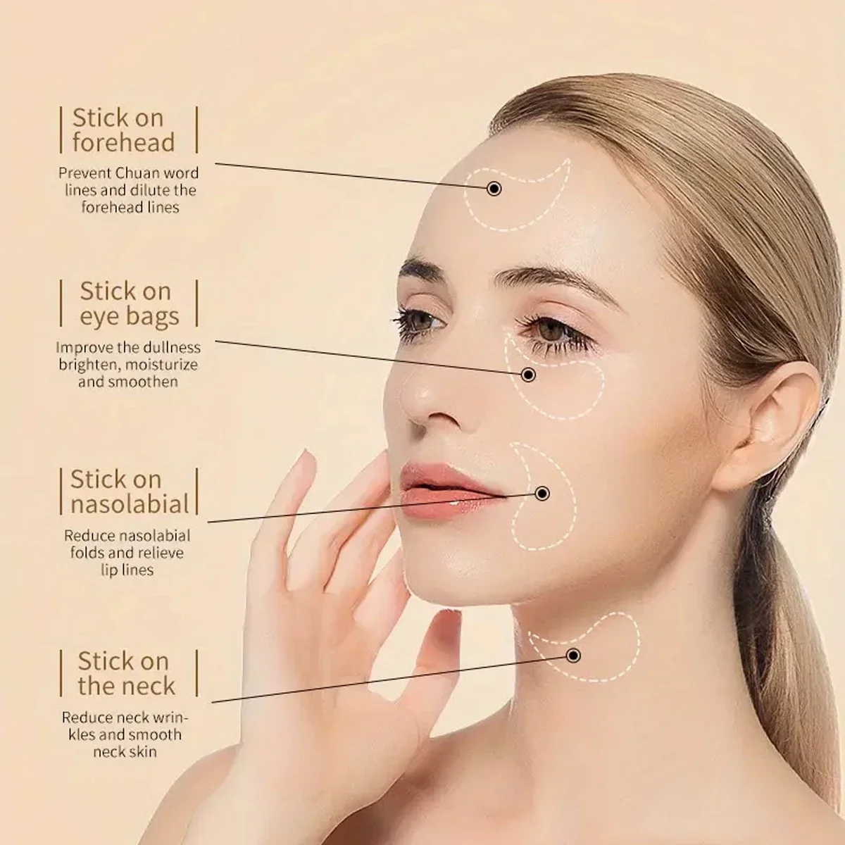 60pcs seaweed hyaluronic acid  - огляд і ціна Collagen Sheet Mask