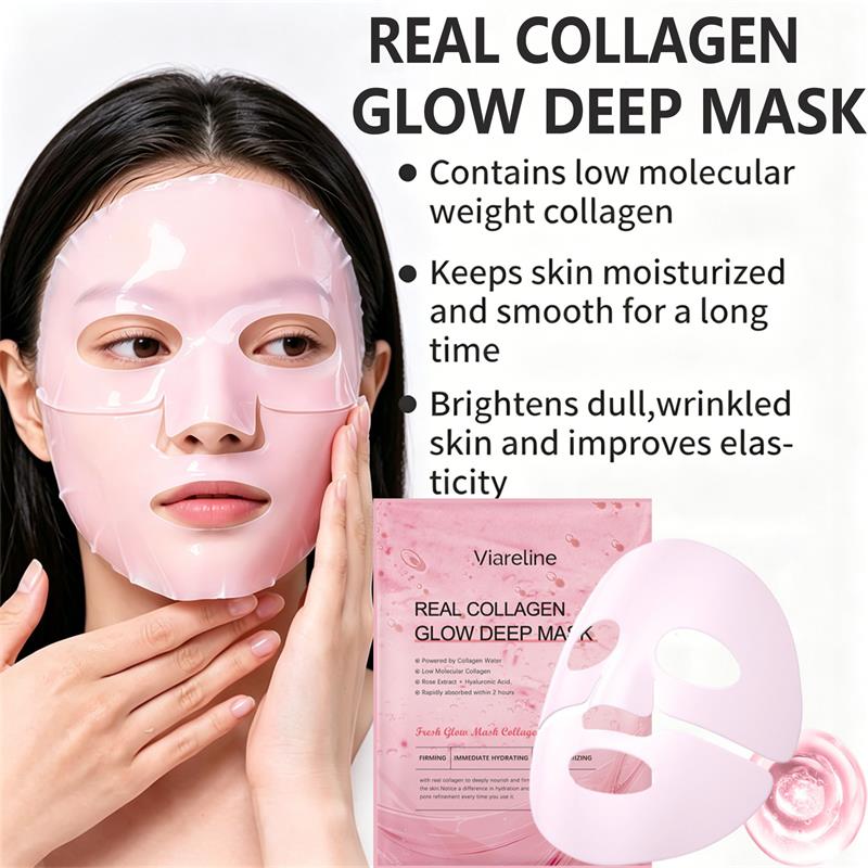 Overnight Collagen Mask Salmon - огляд і ціна Collagen Sheet Mask