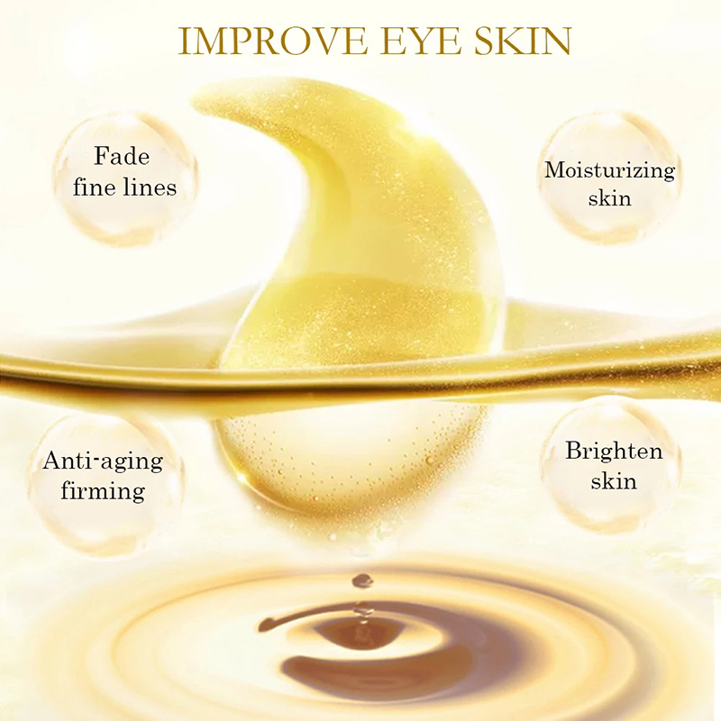 5/10/20/30 Pairs Crystal Gold  - огляд і ціна Collagen Sheet Mask
