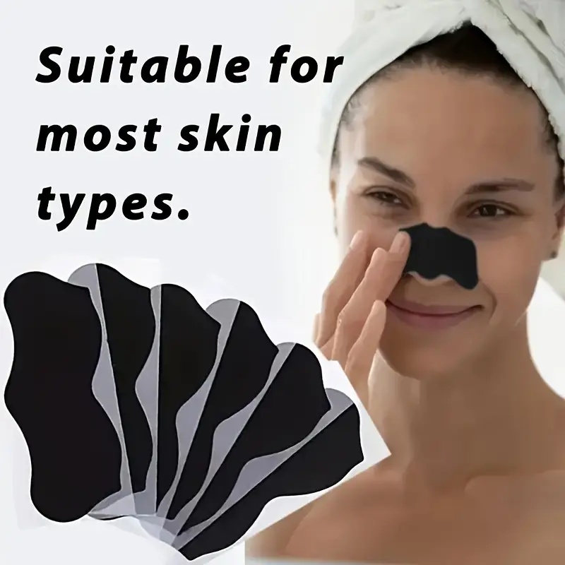 Plant Nose Strips, Blackhead R - огляд і ціна Charcoal Pore Strip