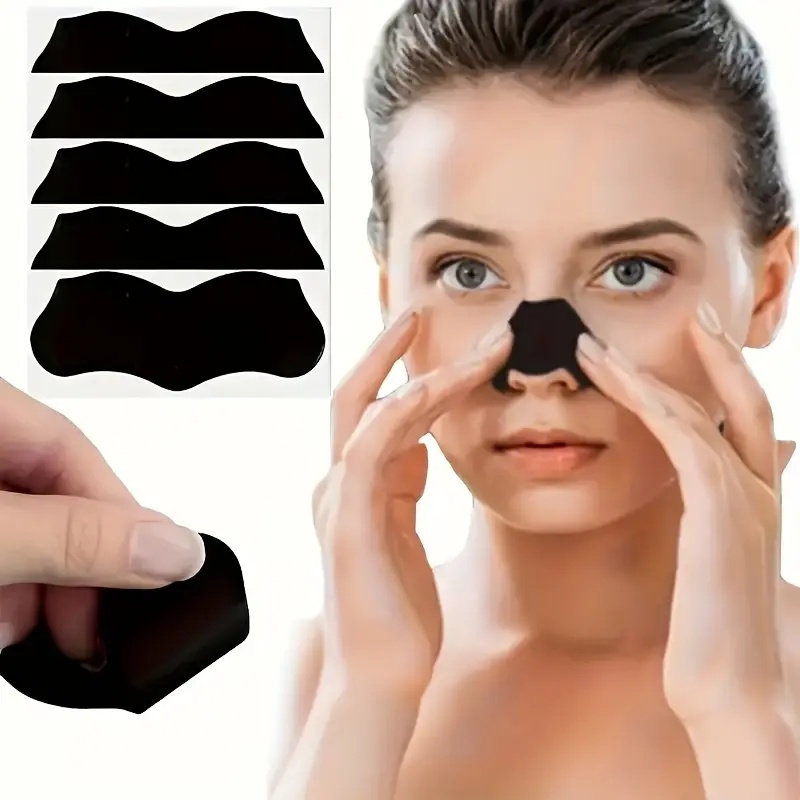 Plant Nose Strips, Blackhead R - огляд і ціна Charcoal Pore Strip
