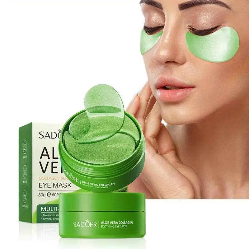 60 Pieces of Aloe Vera Collage - огляд і ціна Collagen Sheet Mask