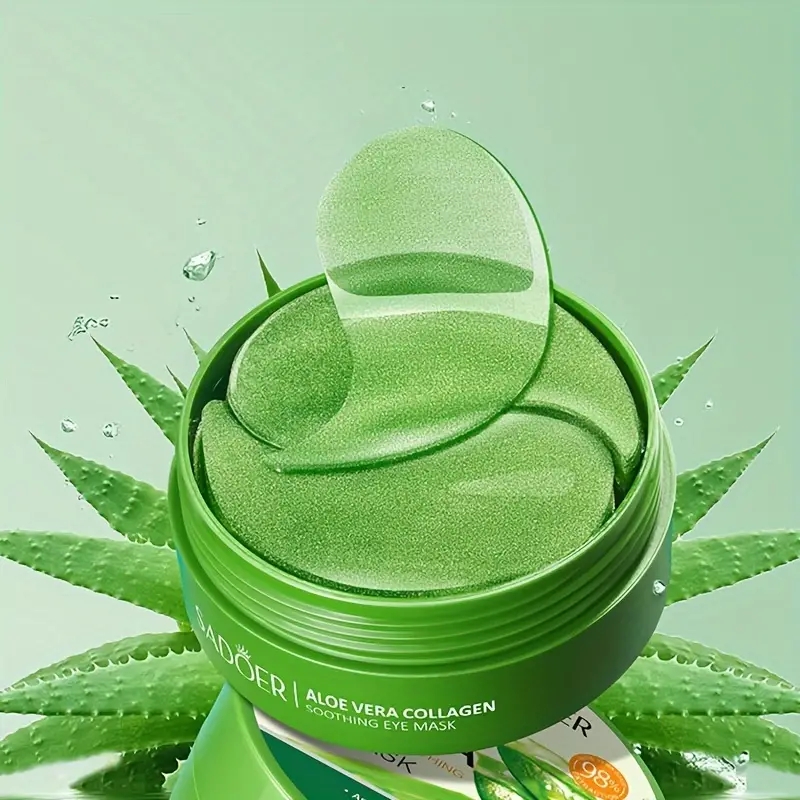 60 Pieces of Aloe Vera Collage - огляд і ціна Collagen Sheet Mask