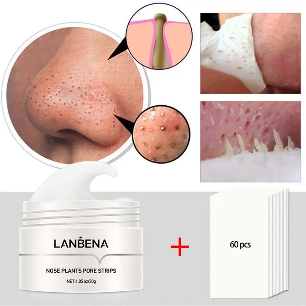 Nose Blackhead Remover Cream P - огляд і ціна Charcoal Pore Strip