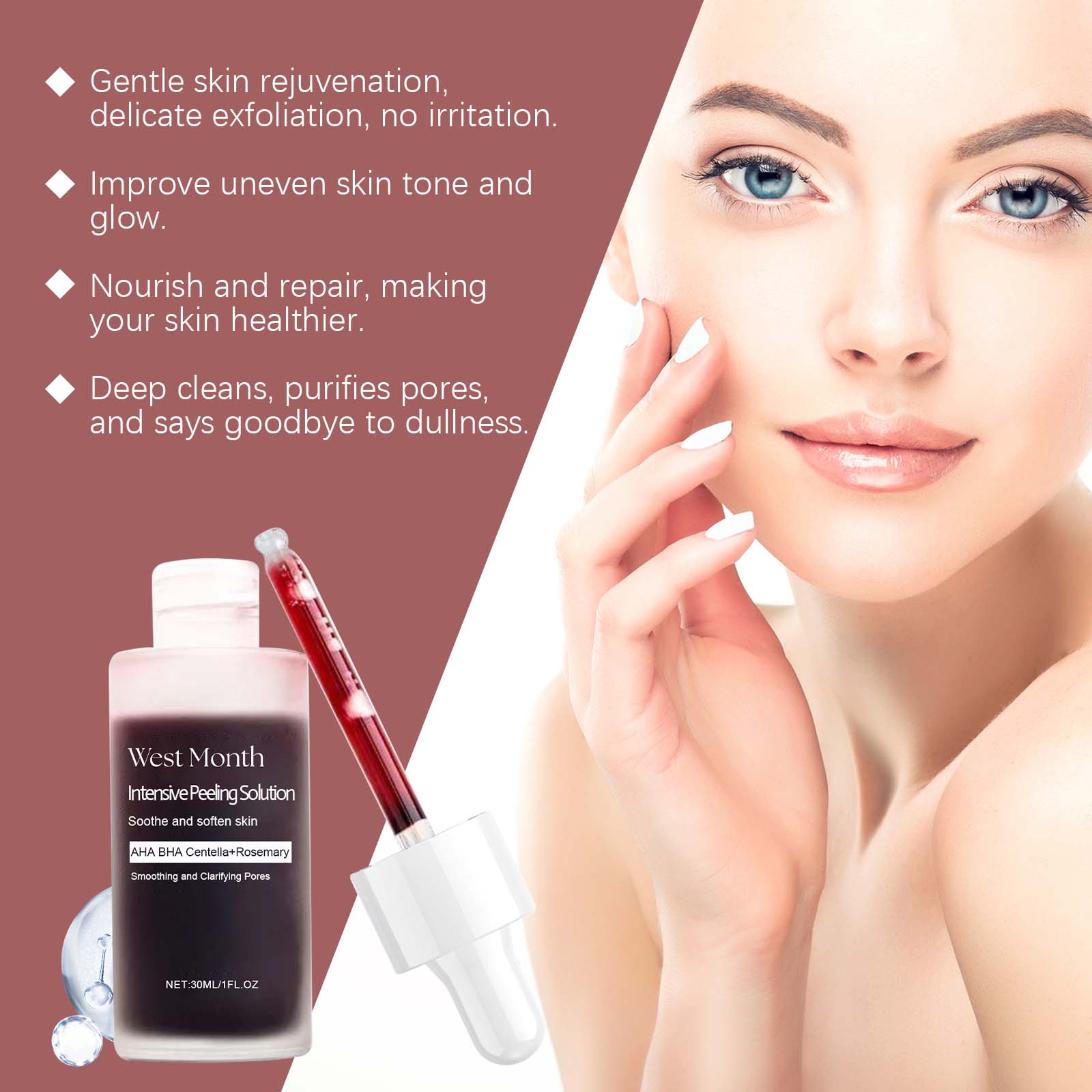 Peeling Face Serum Anti Acne B - огляд і ціна Centella Asiatica Toner