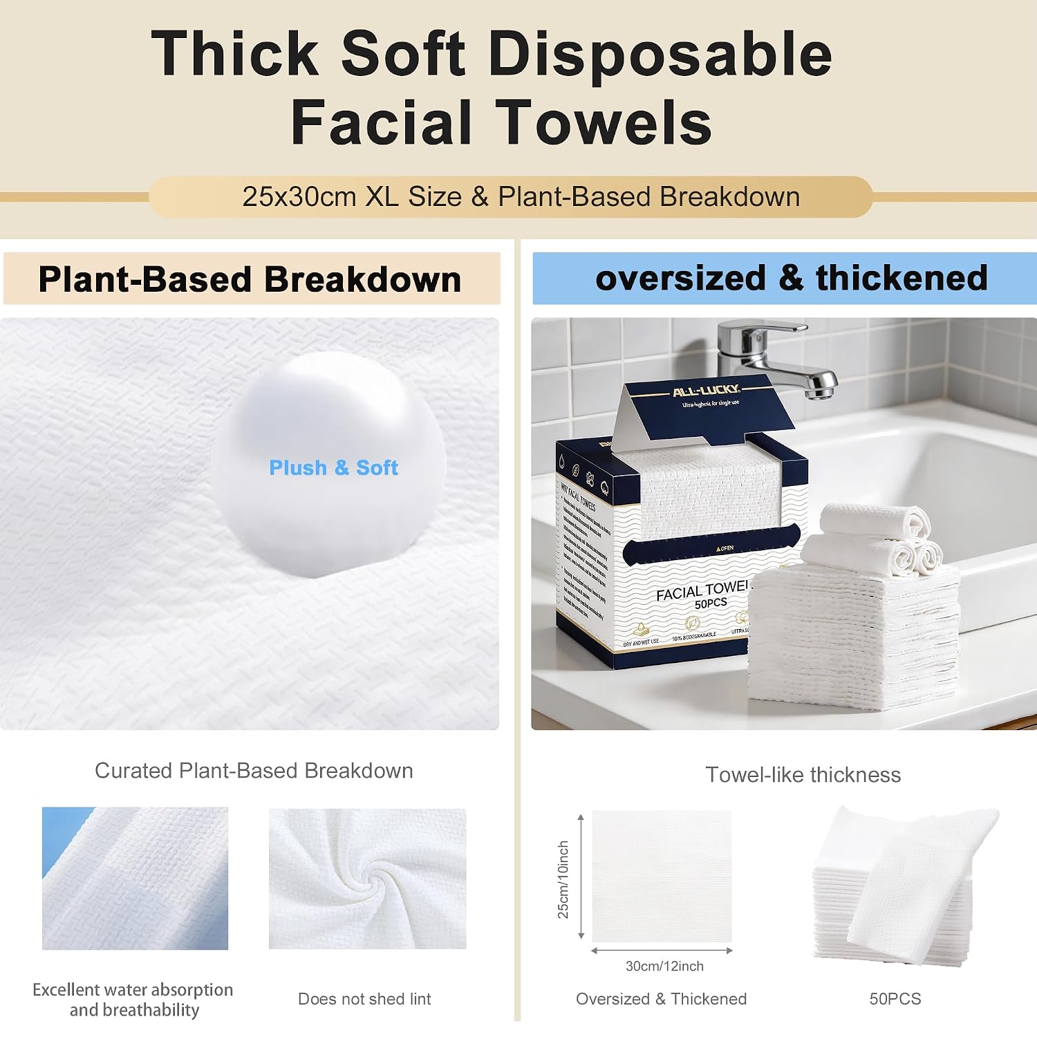 Disposable Face Towels for Mak - огляд і ціна Xl Skincare