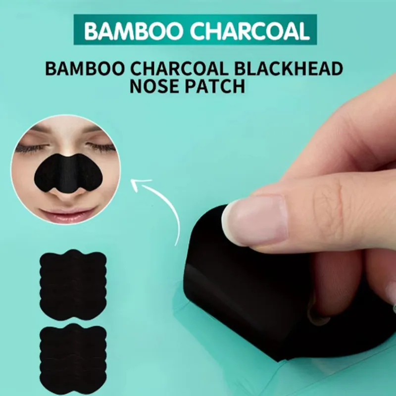 10/20/50Pcs Charcoal Blackhead - огляд і ціна Charcoal Pore Strip
